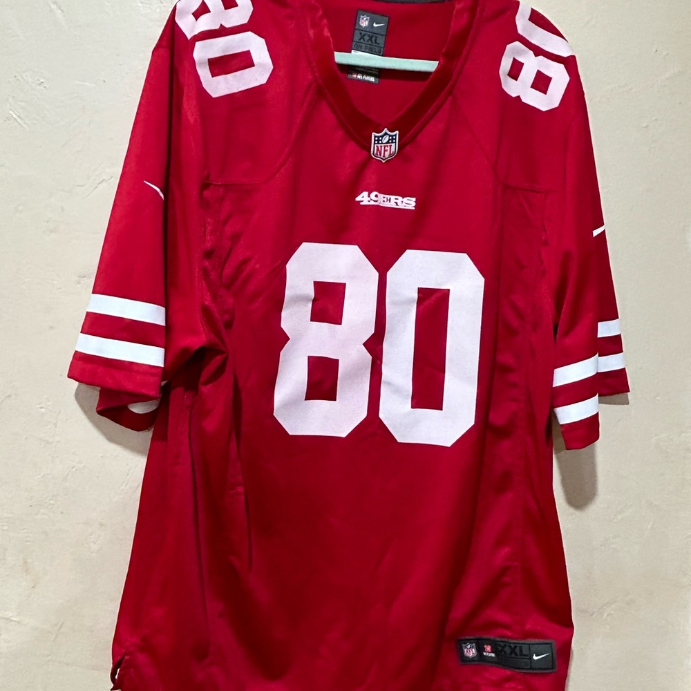 Jerry Rice Red Jersey (pre-loved) size: 2X